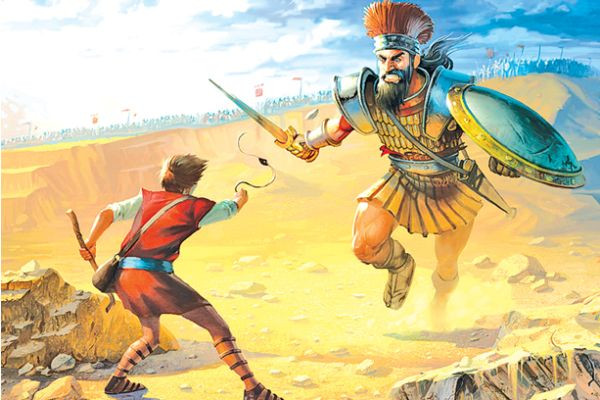 David and Goliath: Faith Defeats the Giant